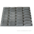 28 Cups Fiberglass Perforated Silicone Bread Form Moulds